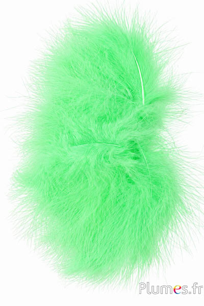 Pute Marabu - 8-12 cm - apfelgrün